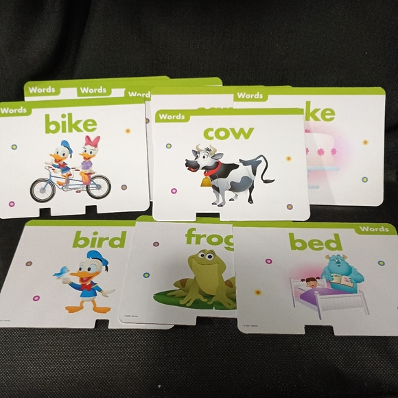 Disney Baby Let's learn & Play Talking Flash Cards - Picture 4 of 6